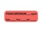 Nevs Label, Pancuronium 1/2" x 1-1/2" Flr Red w/Black LANT-1452D - alternate 1